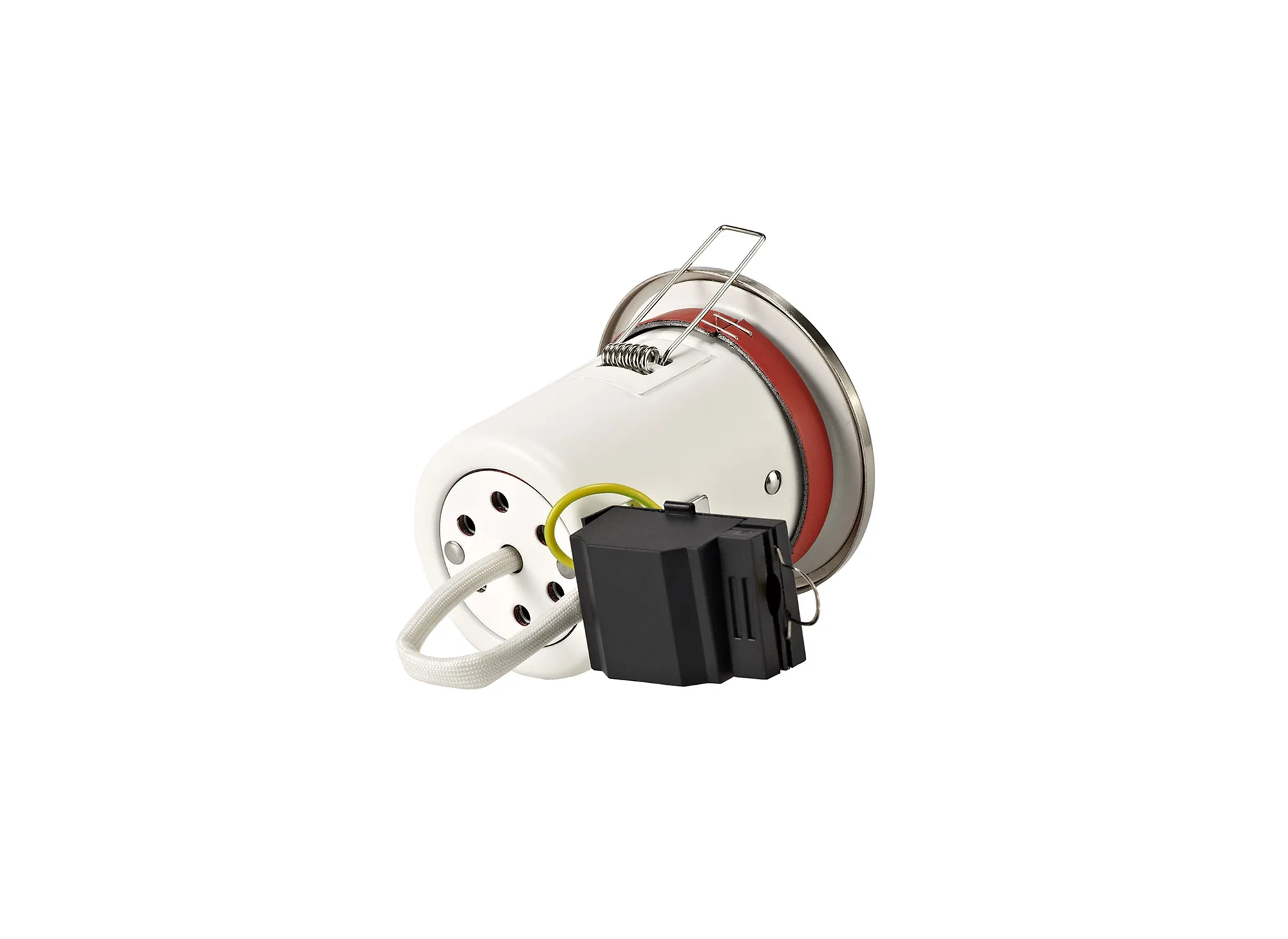 Agni Adjustable Fire Rated Downlight Satin Nickel D0441  Deco Agni